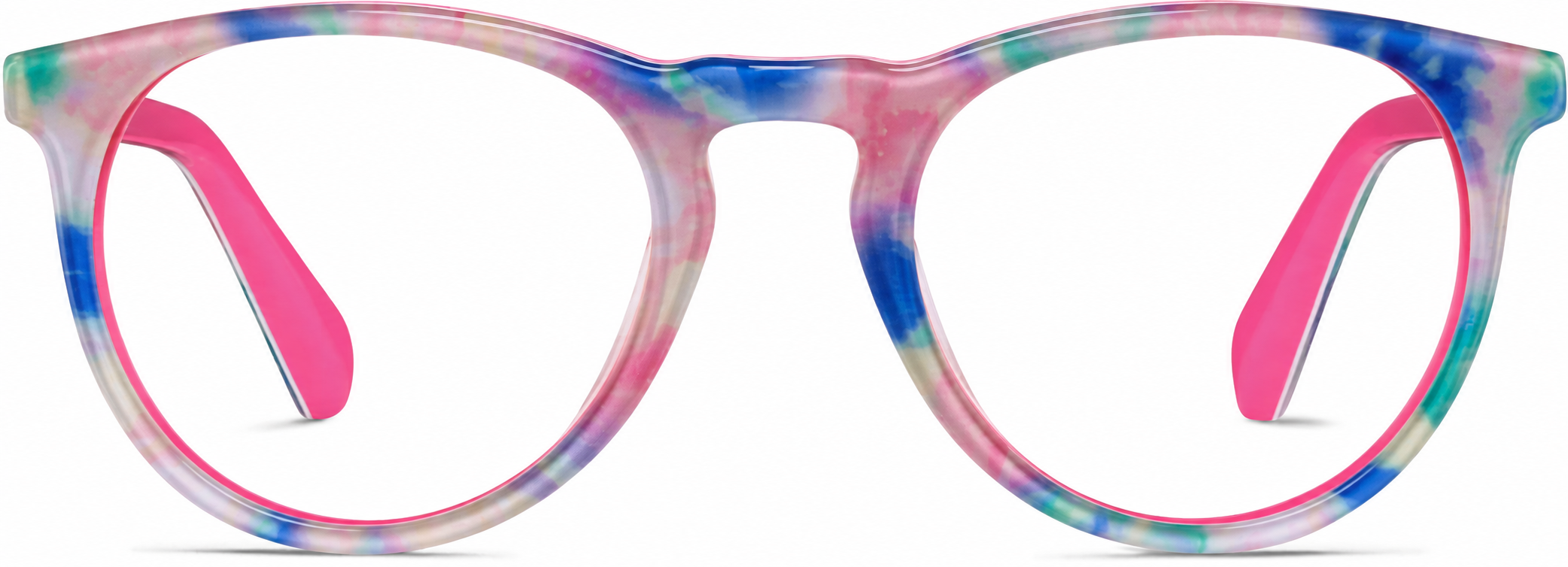 Tie-Dye Kids’ Round Glasses · Tie-Dye · reference