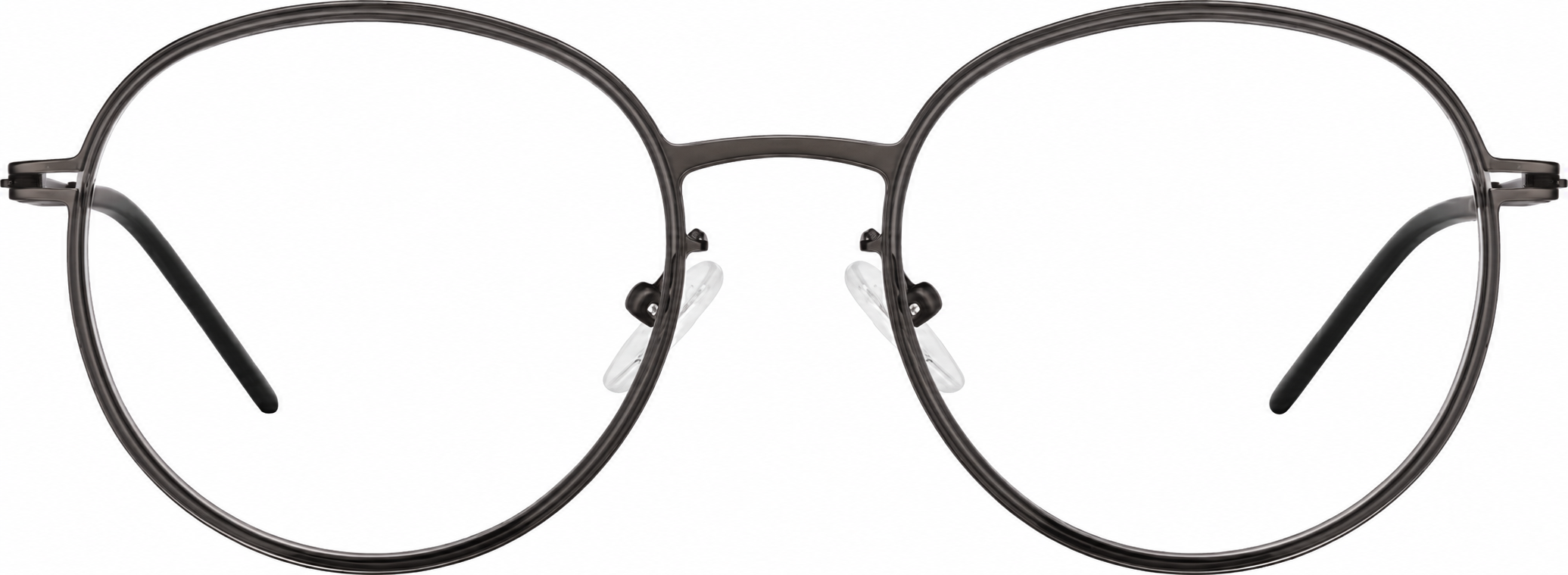 Gray Round Glasses · Gray · reference