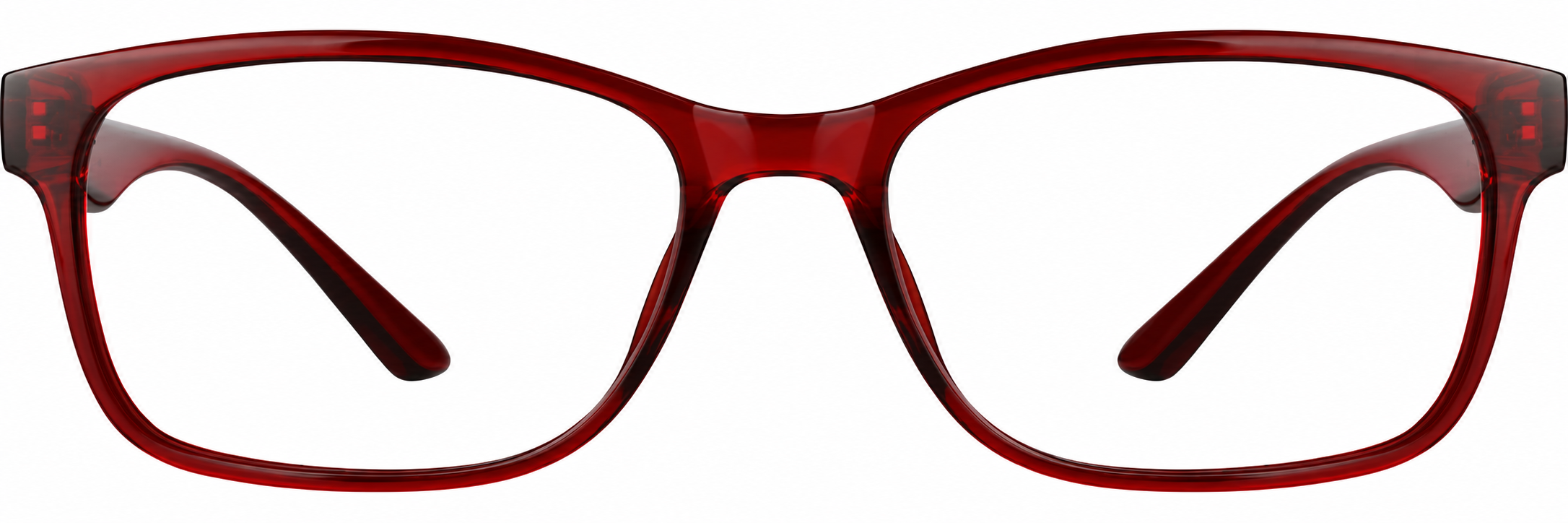 Red Rectangle Glasses · Red · reference