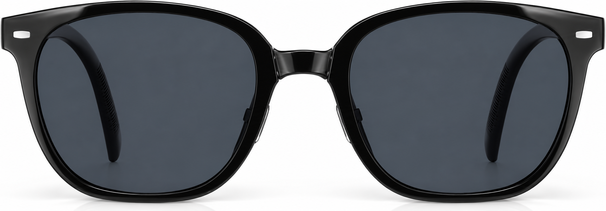 Black Foldable Square Sunglases · Black · reference