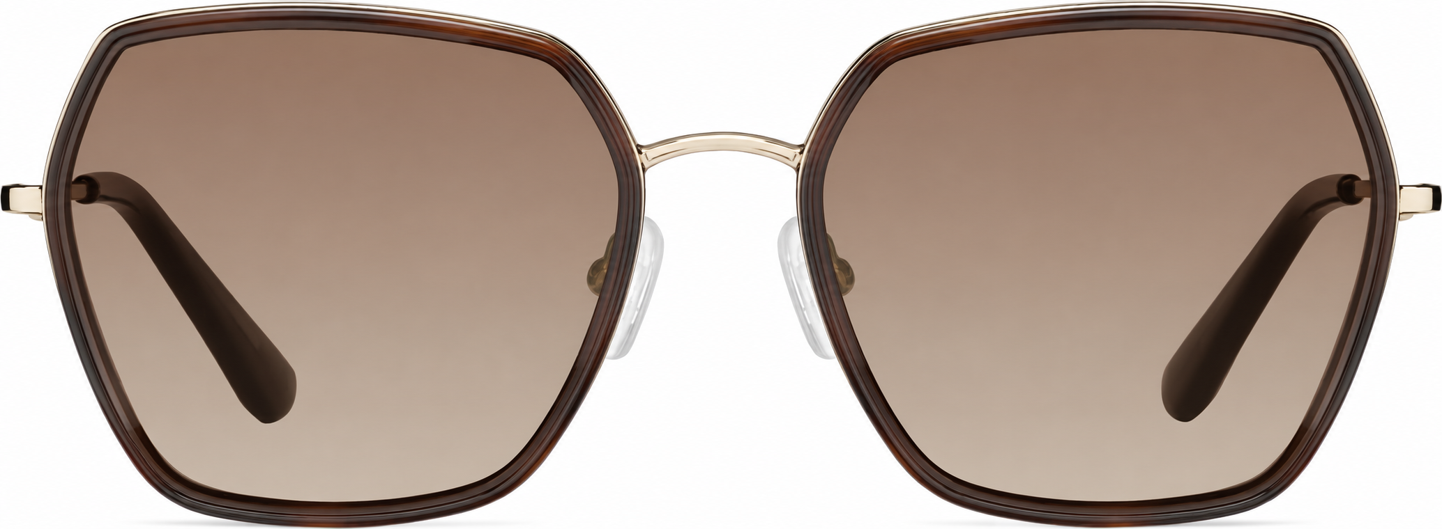 Tortoiseshell Geometric Sunglasses · Tortoiseshell · reference