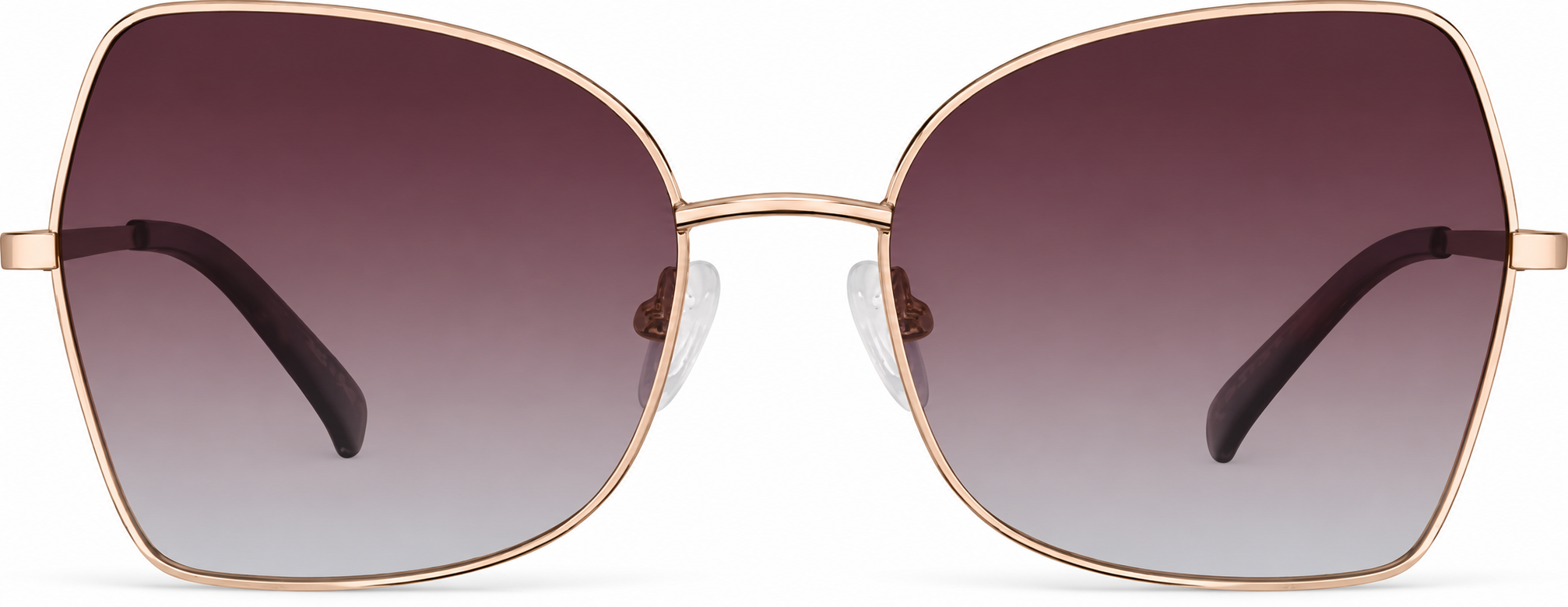 Rose Gold Geometric Sunglasses · Rose Gold · reference