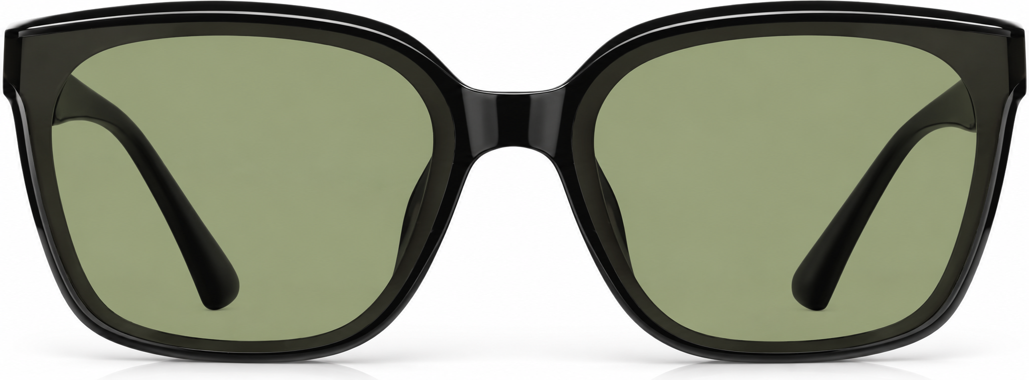 Black Square Sunglasses · Black · reference