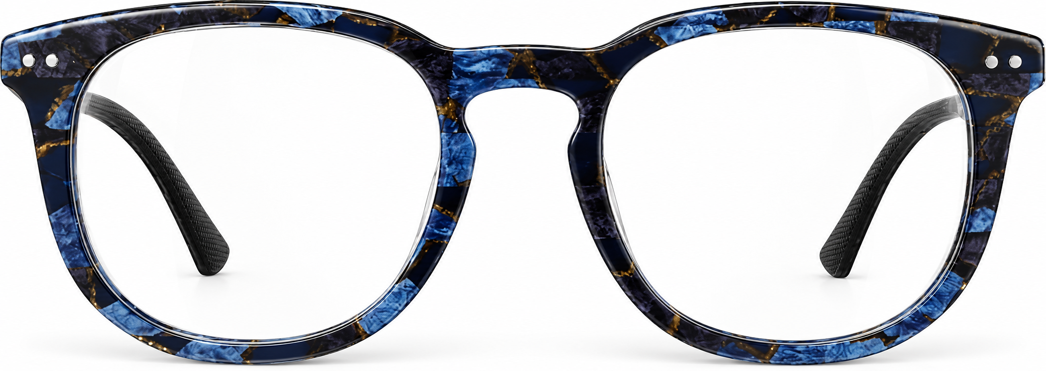 Blue Square Glasses · Blue · reference