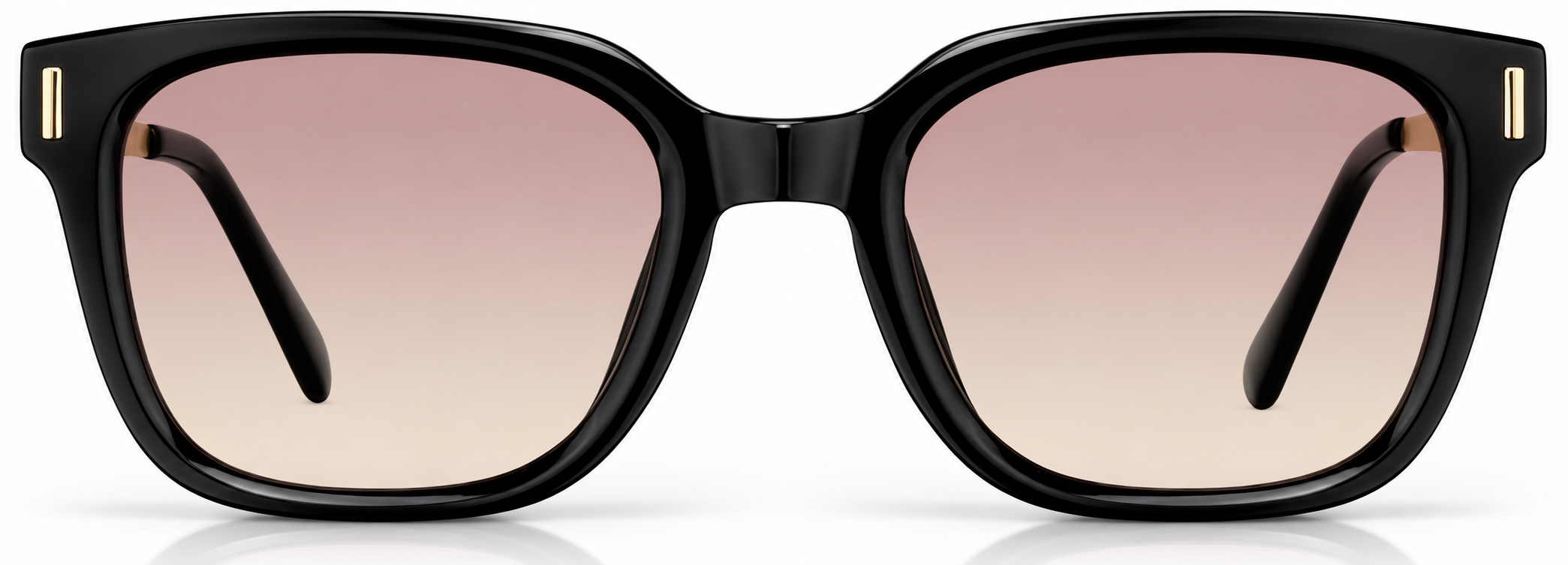 Black Square Sunglasses · Black · reference