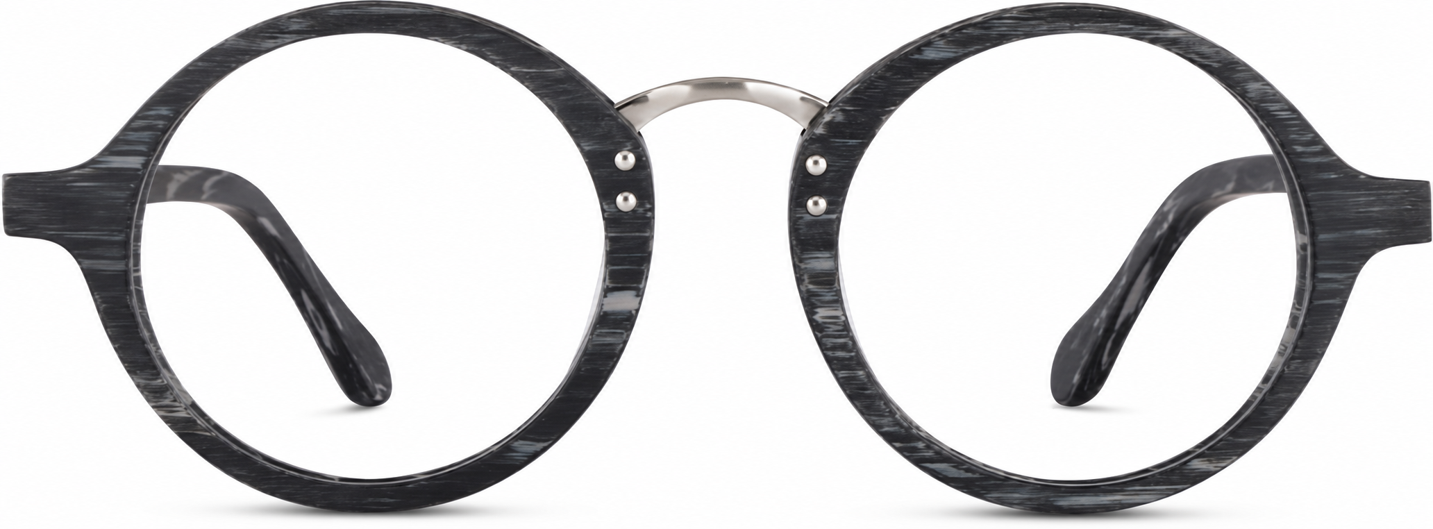 Dark Gray Round Glasses · Dark Gray · reference