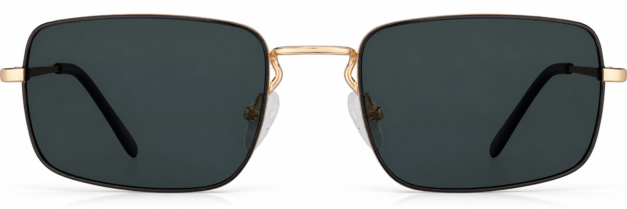 Black Rectangle Sunglasses · Black · reference