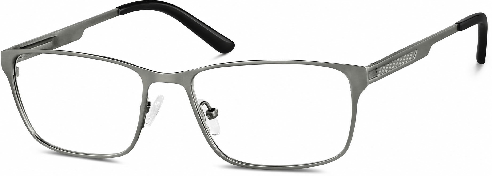 Platinum Rectangle Glasses · Platinum · reference