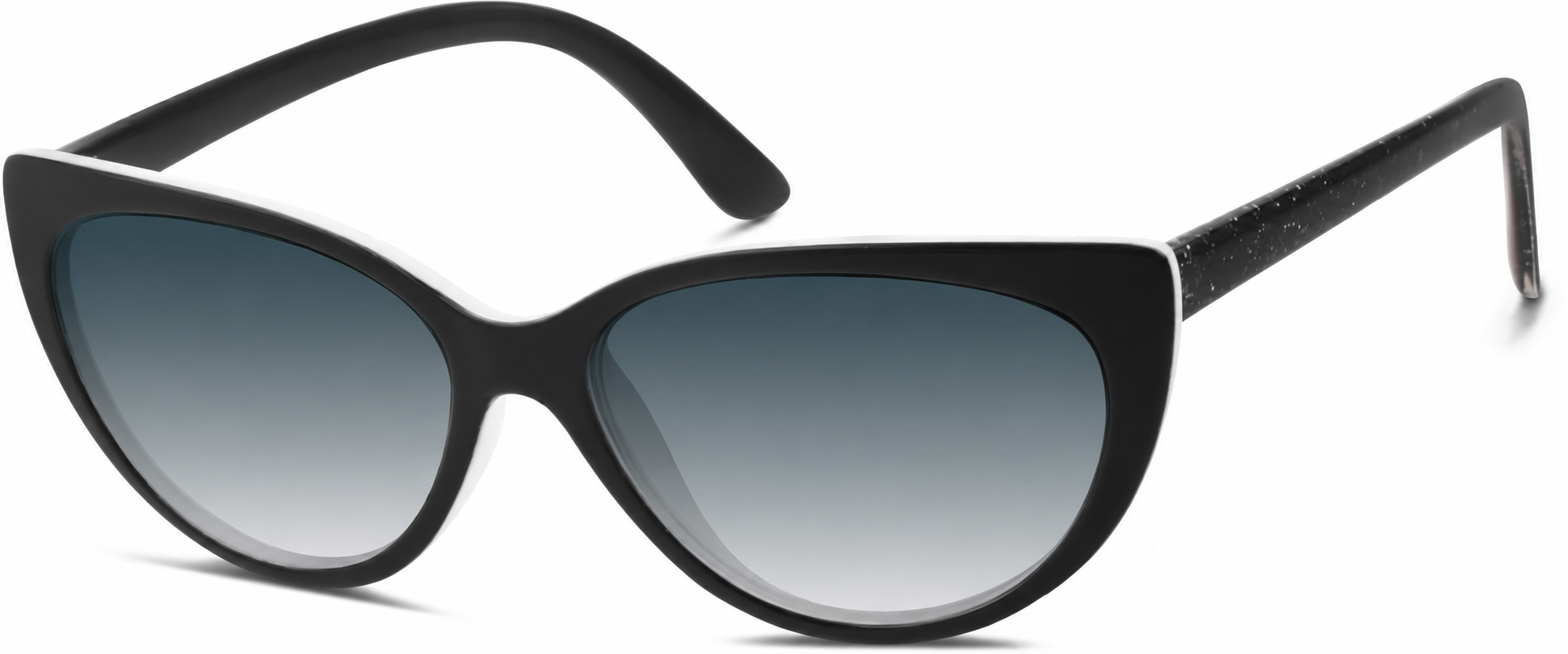 Premium Cat-Eye Sunglasses · Black · reference