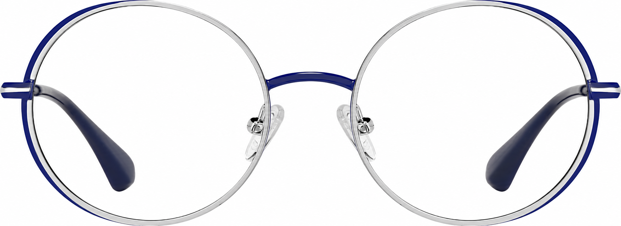 Blue Round Glasses · Blue · reference