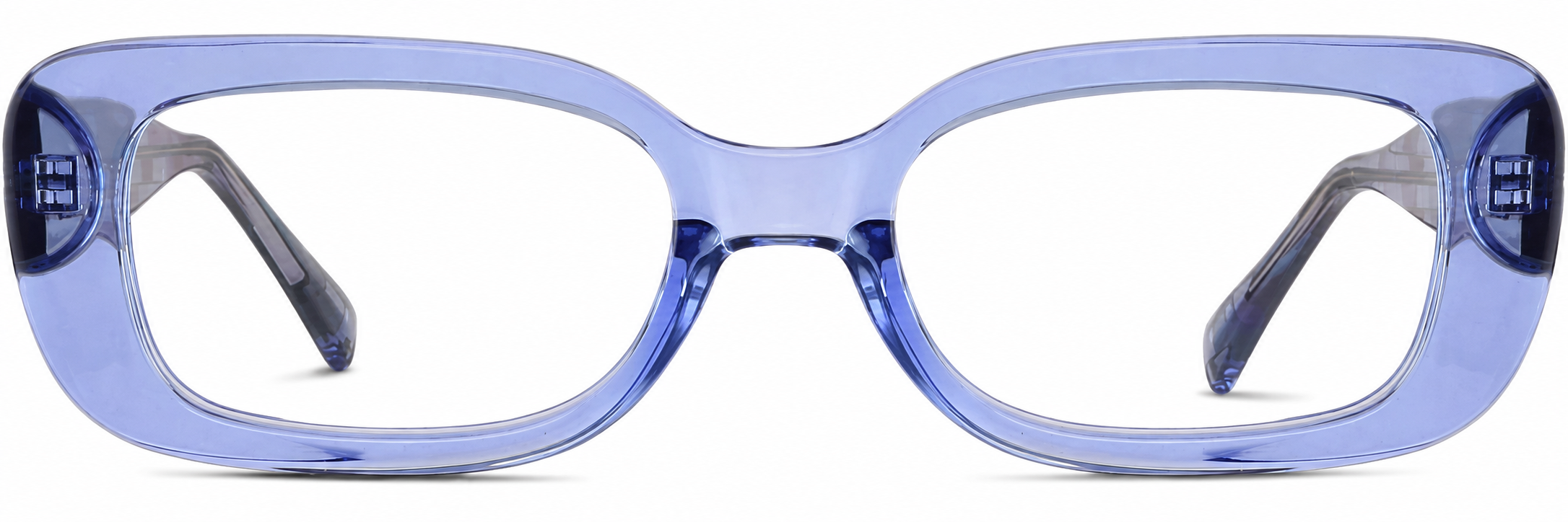 Purple Rectangle Glasses · Purple · reference