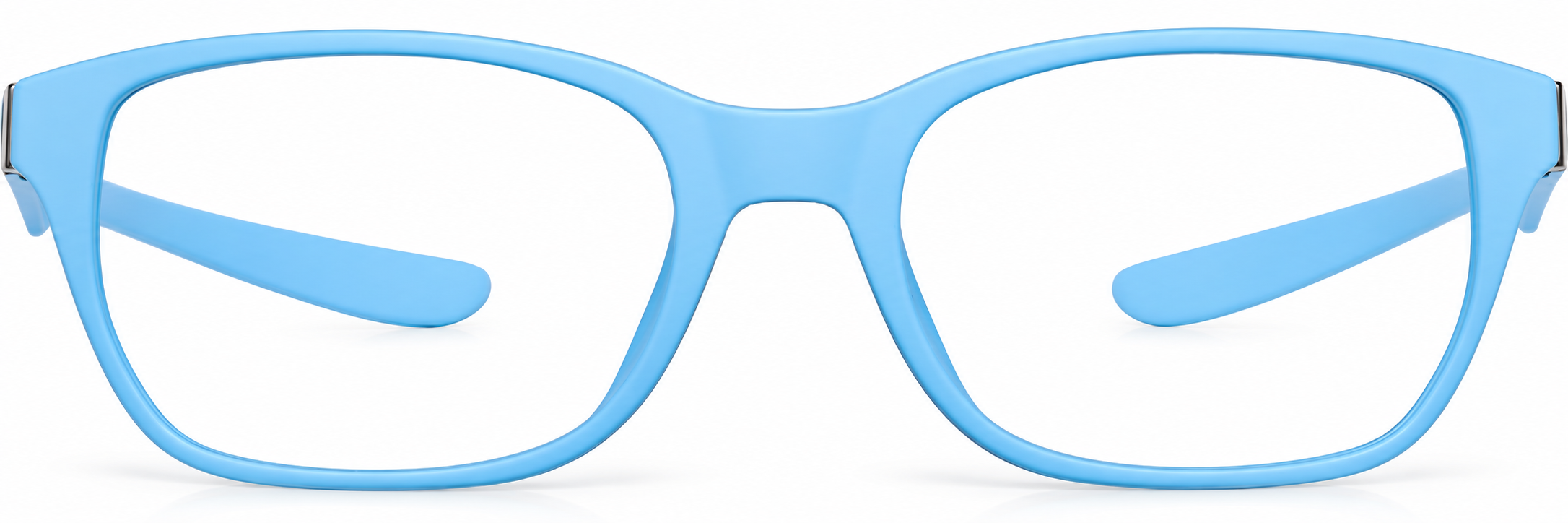 Blue Kids' OptiFlex® Rectangle Glasses · Blue · reference