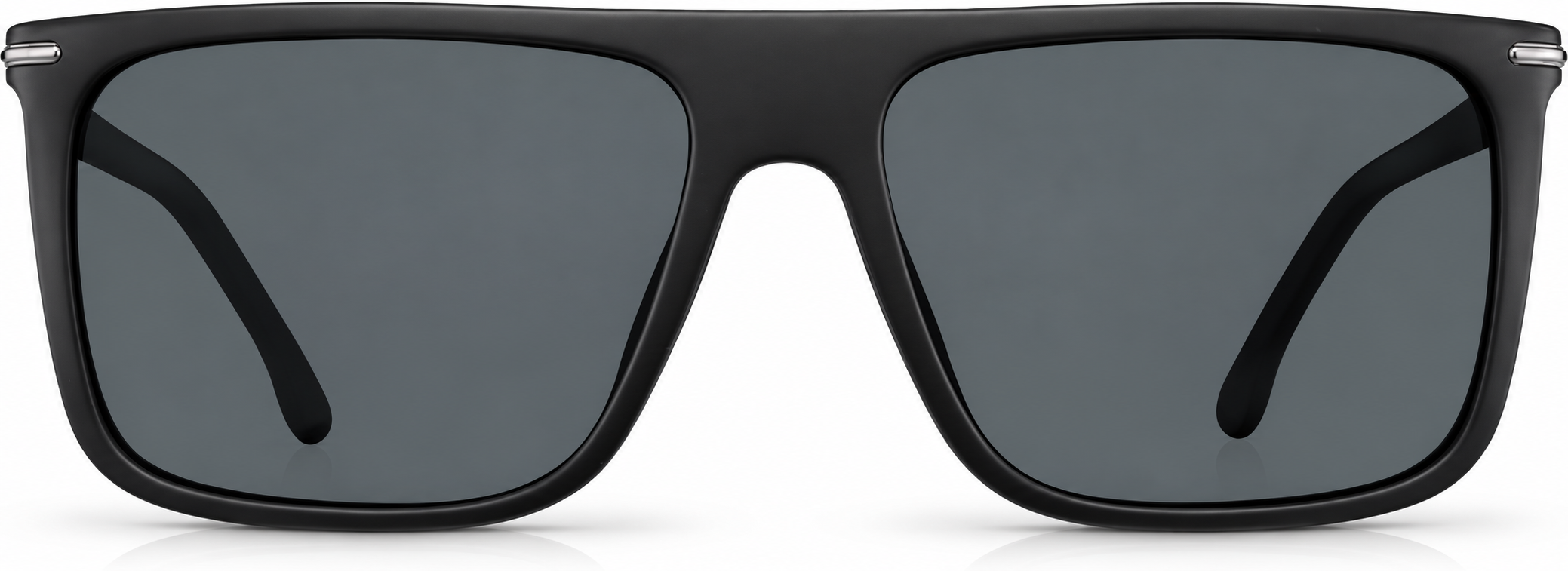 Black Square Sunglasses · Black · reference
