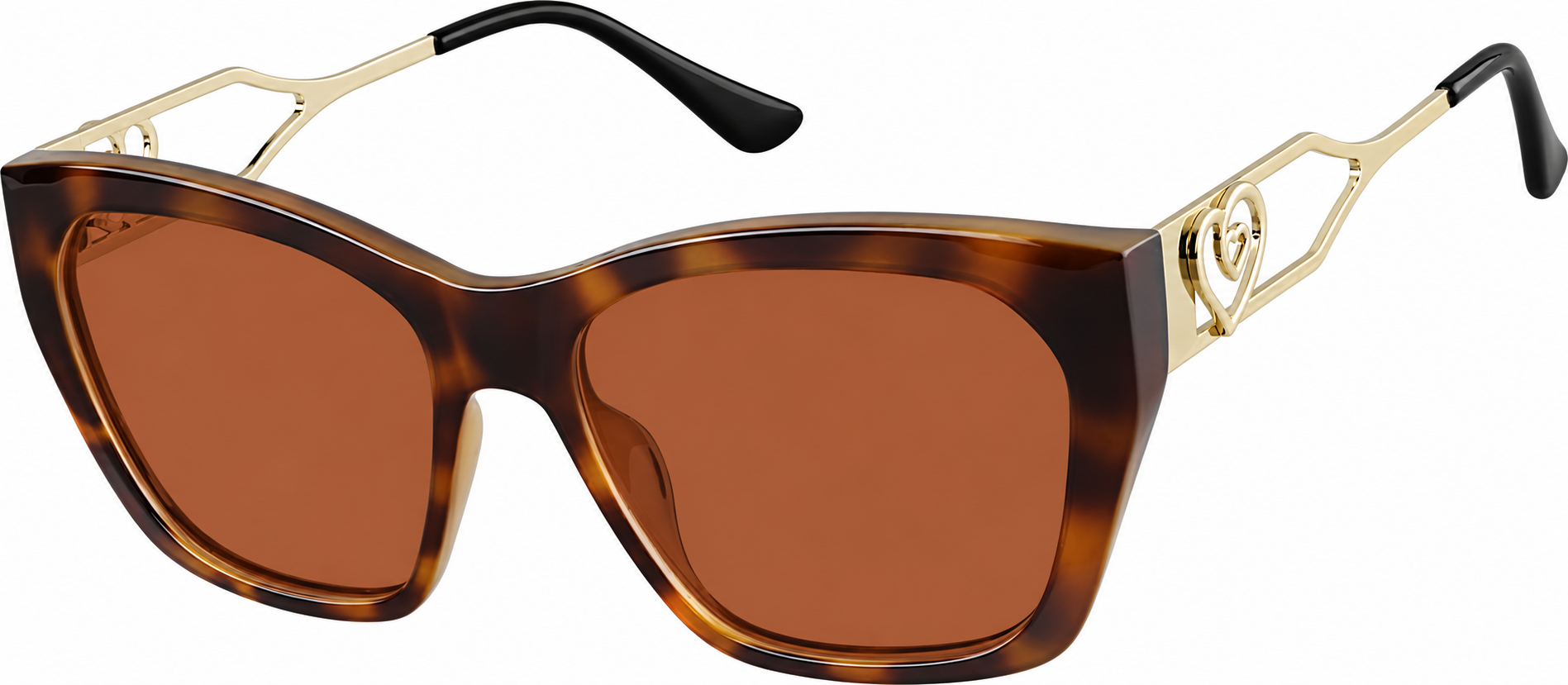 Premium Square Sunglasses · Tortoiseshell · reference