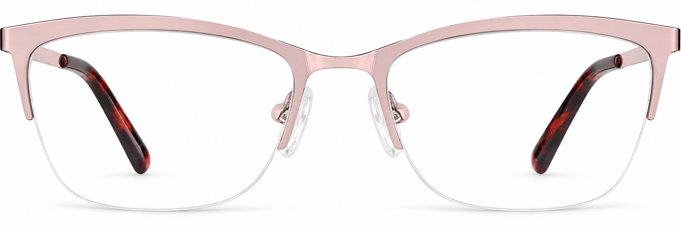 Rose Gold Rectangle Glasses · Rose Gold · reference