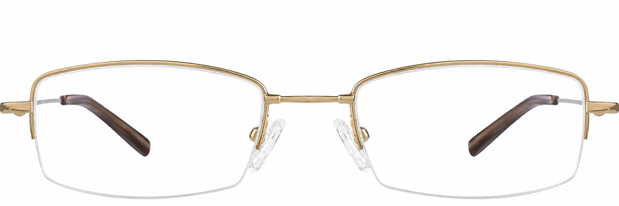 Gold Rectangle Glasses · Gold · reference