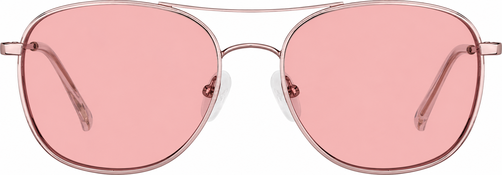 Rose Gold Aviator Sunglasses · Rose Gold · reference
