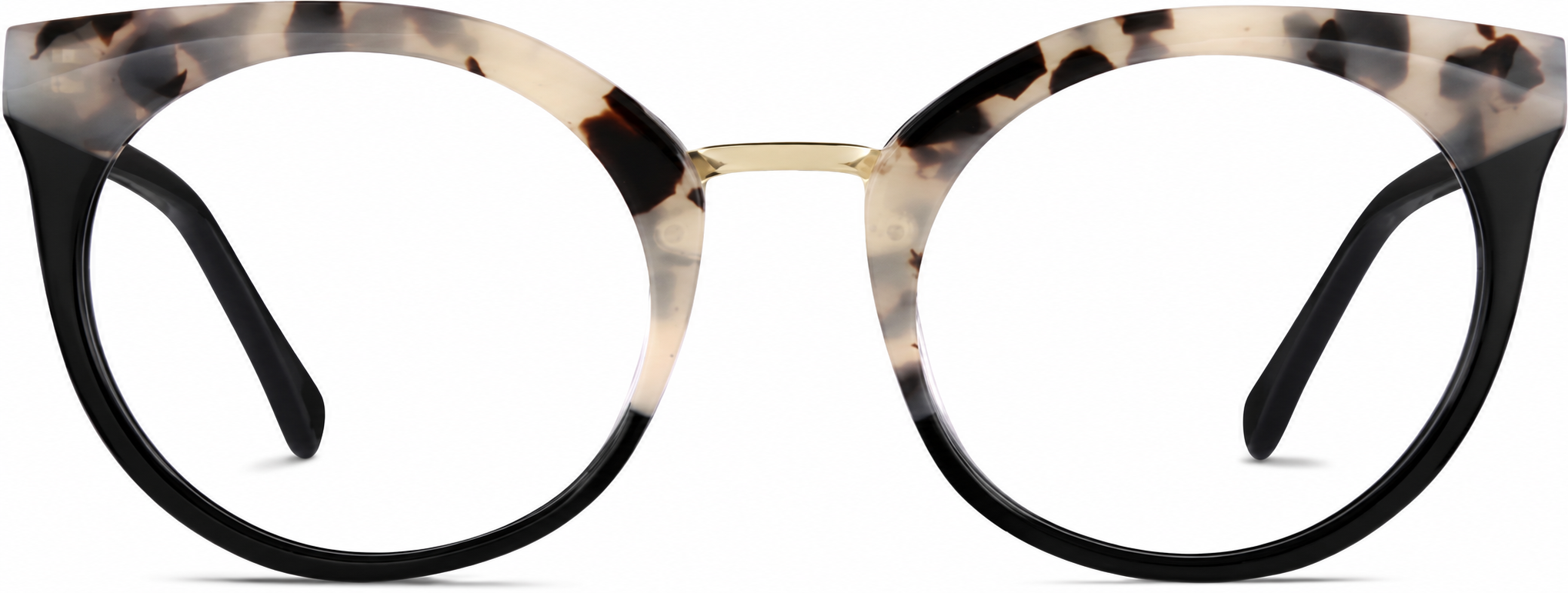 Ivory Tortoiseshell Round Glasses · Ivory Tortoiseshell · reference