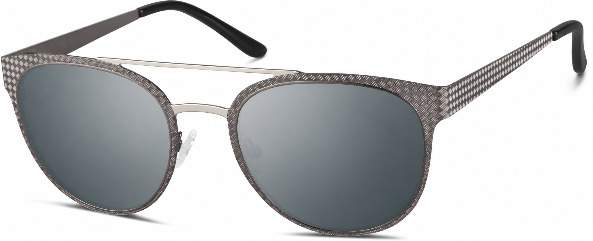 Premium Round Sunglasses · Gray · reference