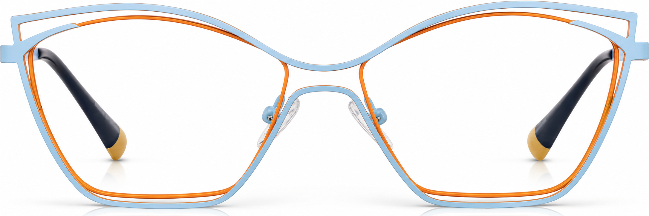 Blue Cat-Eye Glasses · Blue · reference