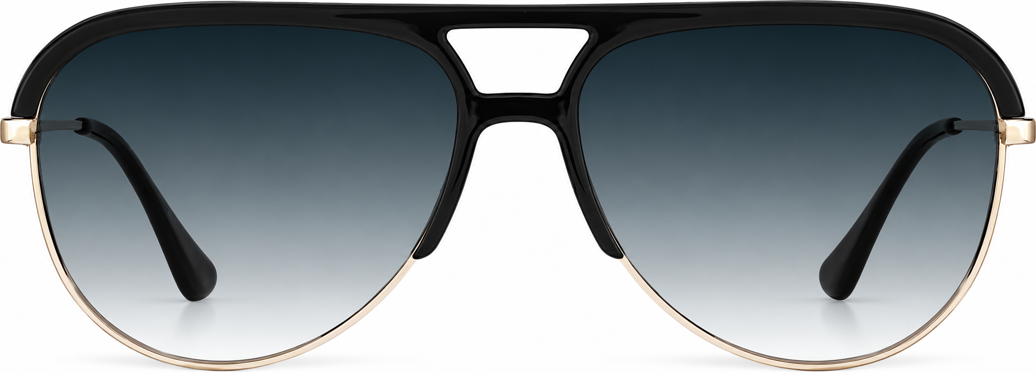 Black Aviator Sunglasses · Black · reference