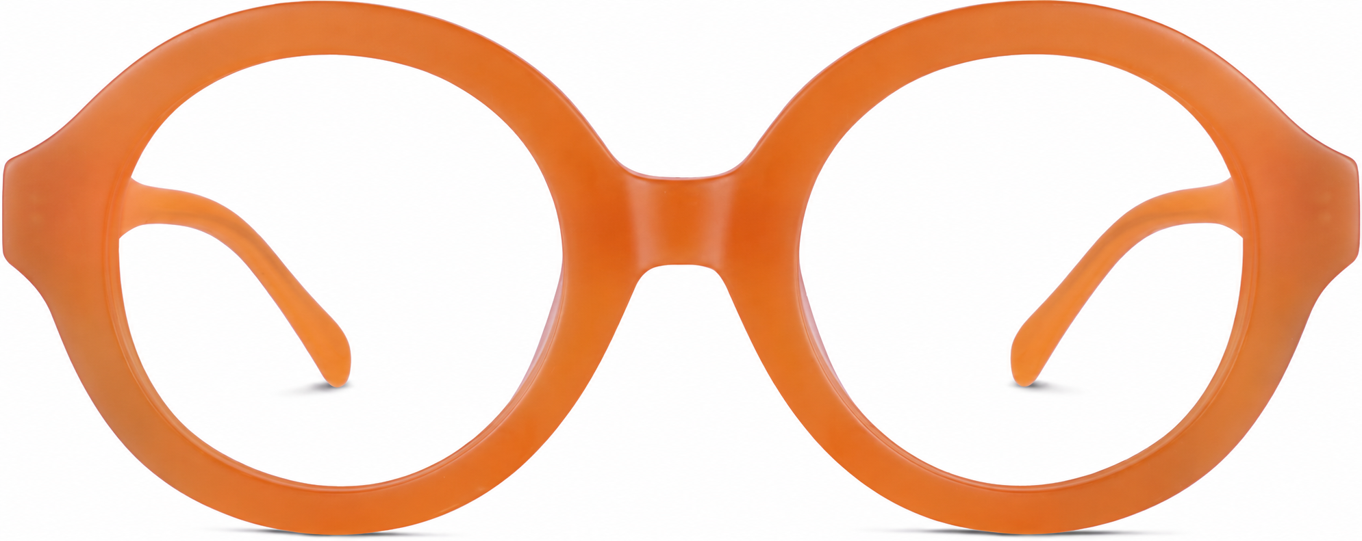 Orange Pico Round Sunglasses · Orange · reference