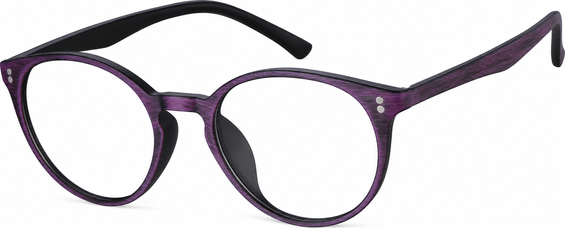 Purple Round Glasses · Purple · reference