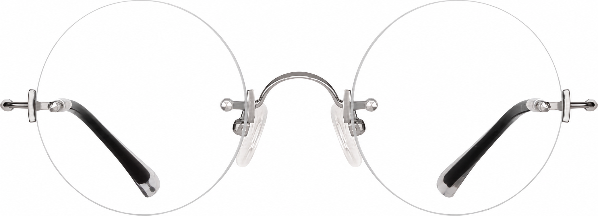 Silver Rimless Glasses · Silver · reference