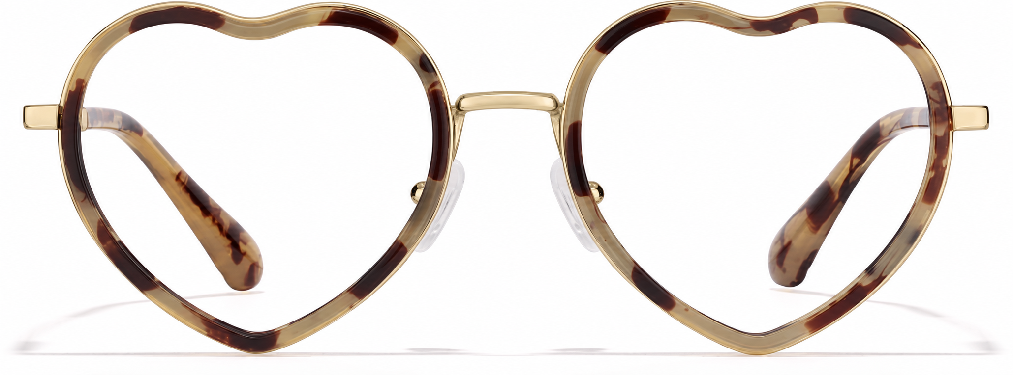 Tortoiseshell Heart-Shaped Glasses · Tortoiseshell · reference