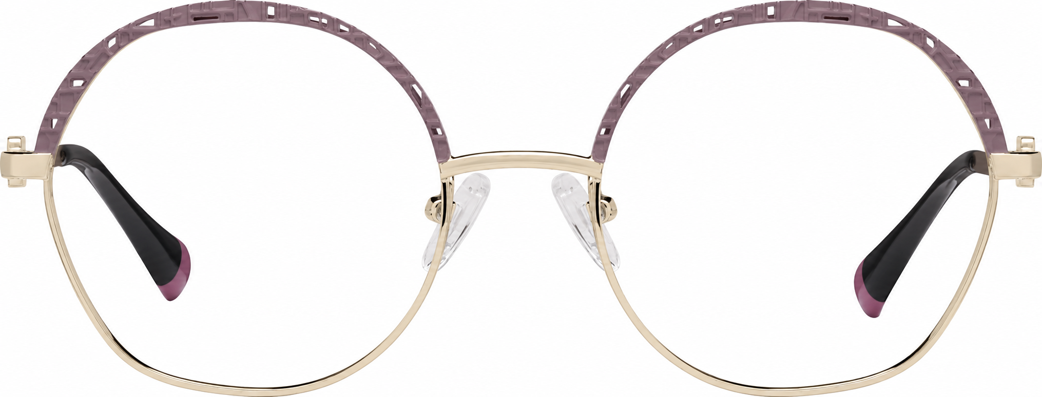 Pink Round Glasses · Pink · reference