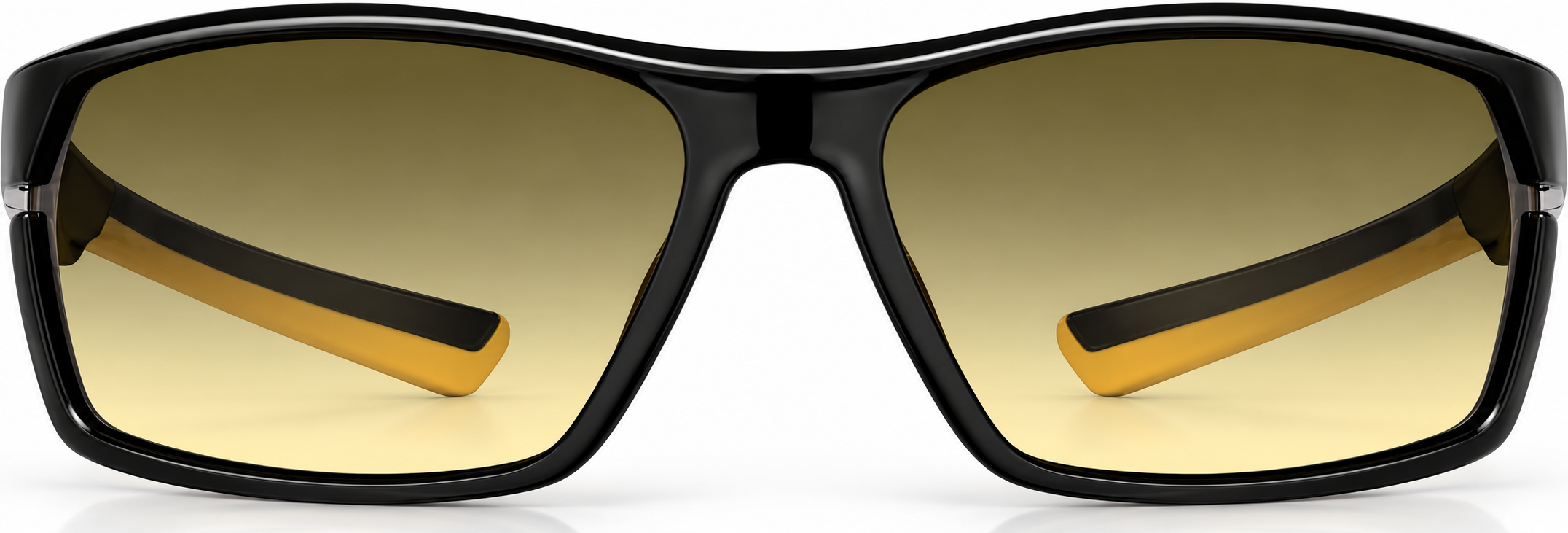 Black Rectangle Sunglasses · Black · reference