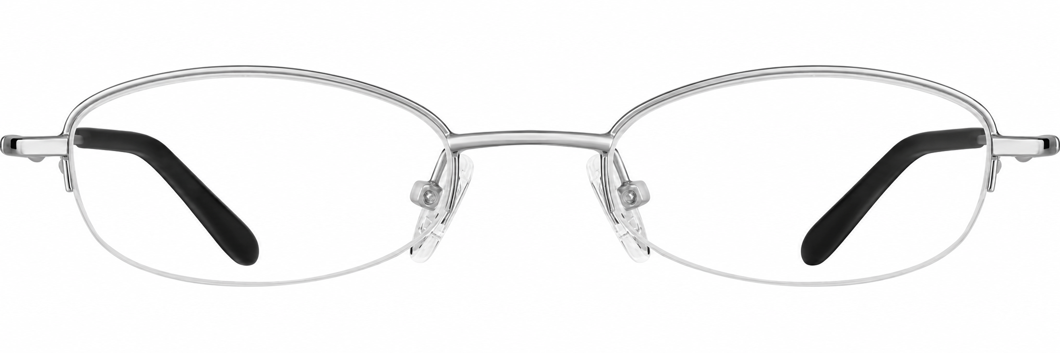 Silver Oval Glasses · Silver · reference