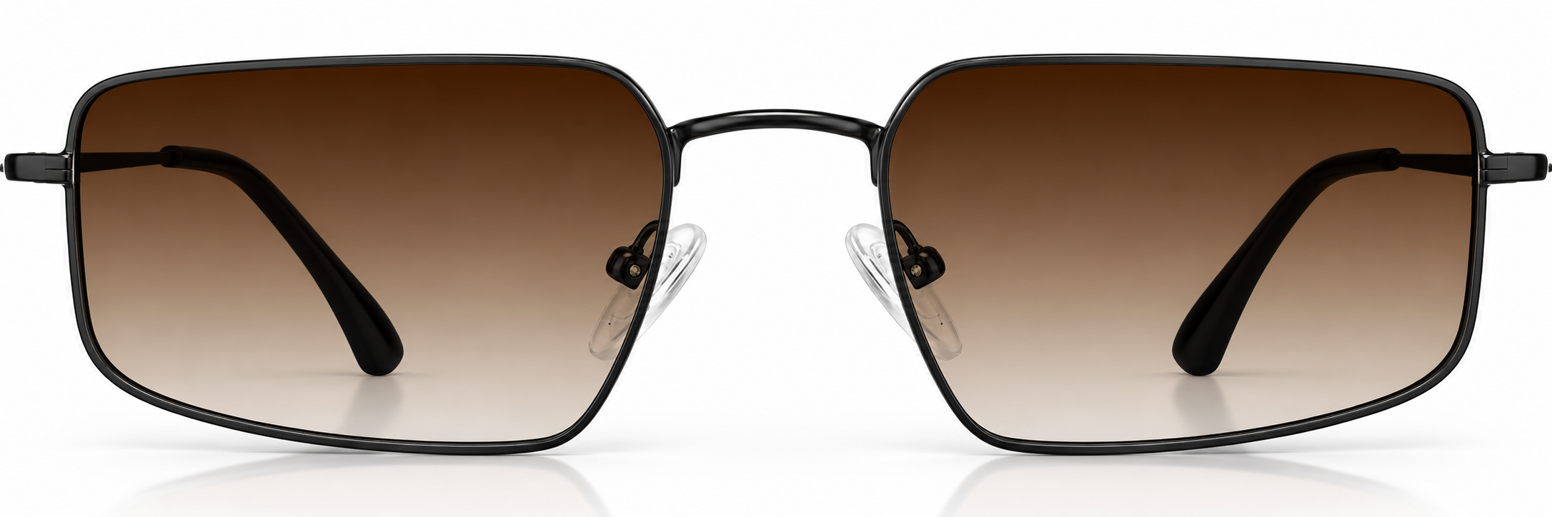 Black Rectangle Sunglasses · Black · reference