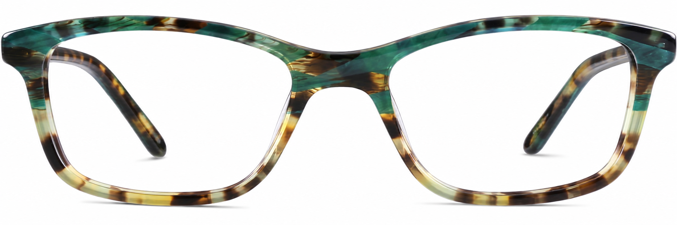 Malachite Rectangle Glasses · Malachite · reference