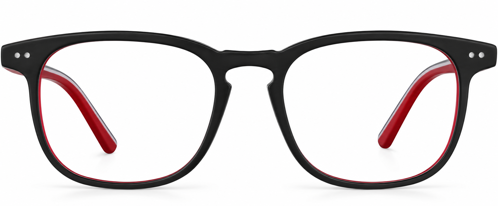 Black Square Glasses · Black · reference