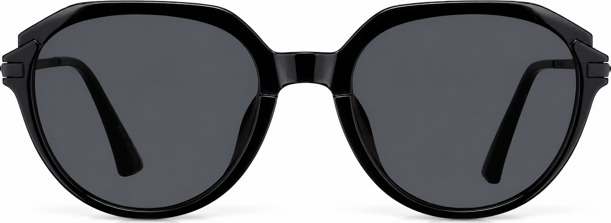 Black Round Sunglasses · Black · reference