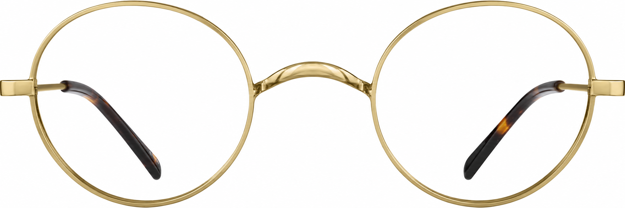 Gold Round Glasses · Gold · reference
