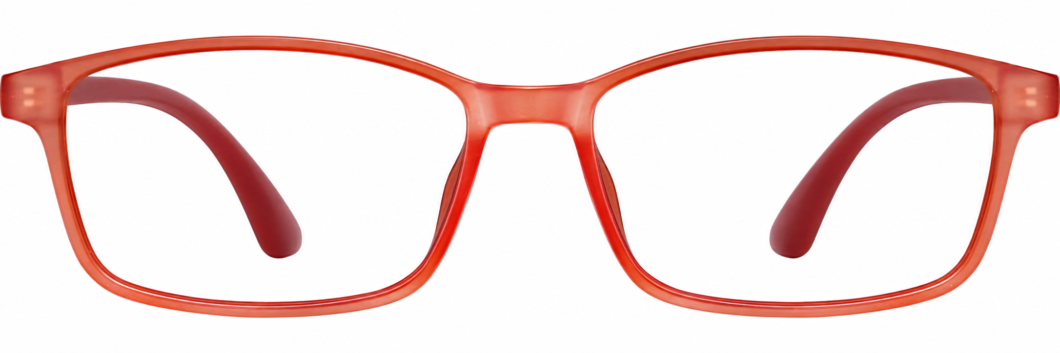 Red Rectangle Glasses · Red · reference