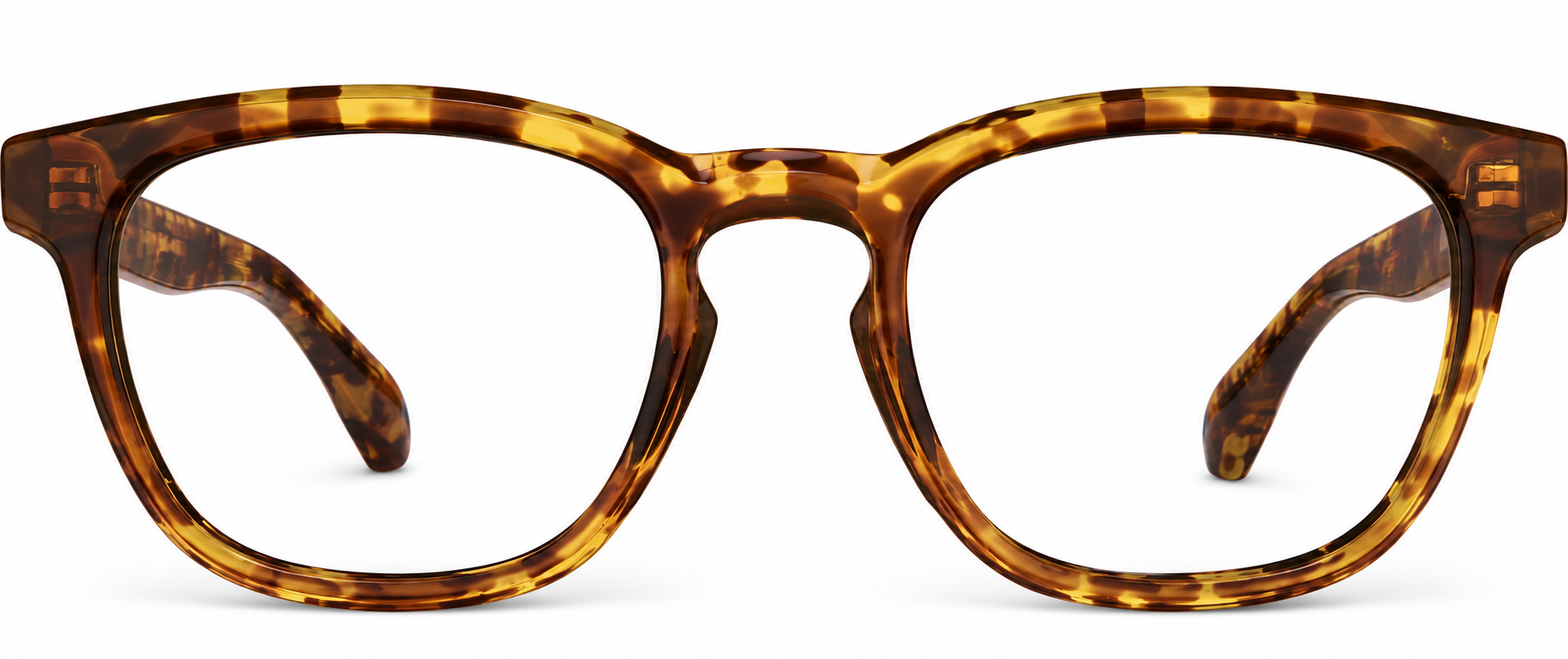 Tortoiseshell Square Glasses · Tortoiseshell · reference