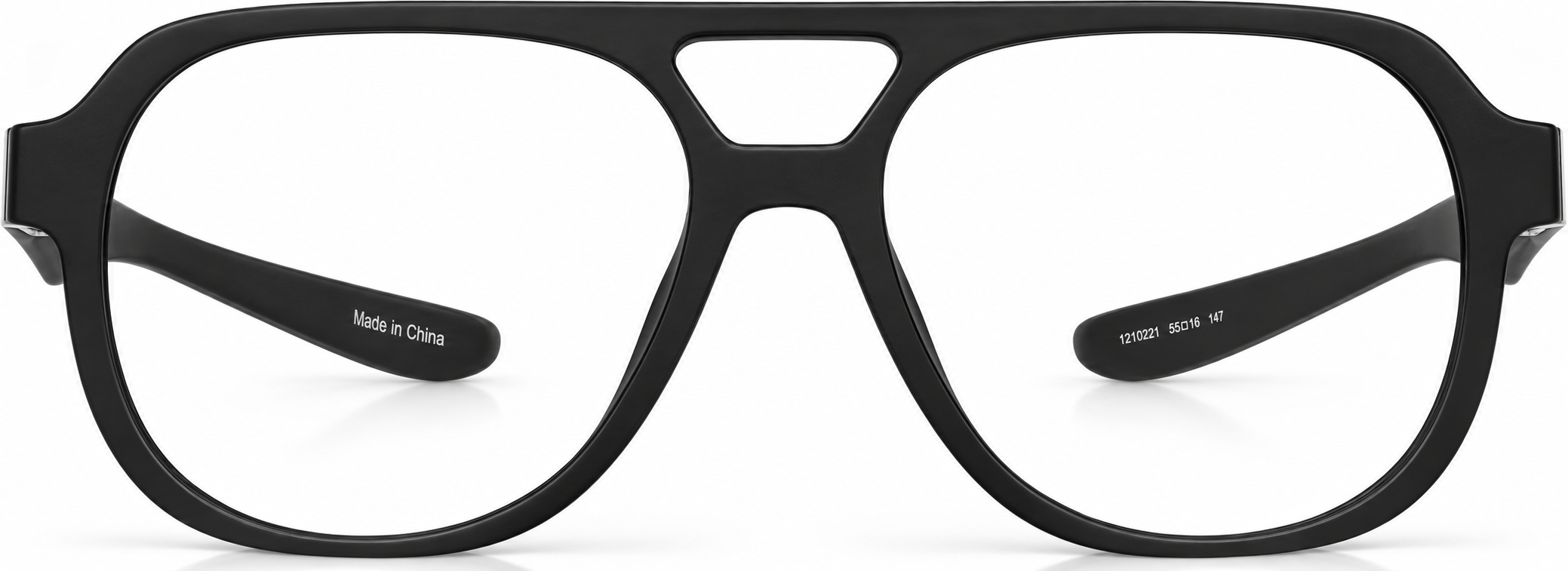 Black OptiFlex® Aviator Glasses · Black · reference
