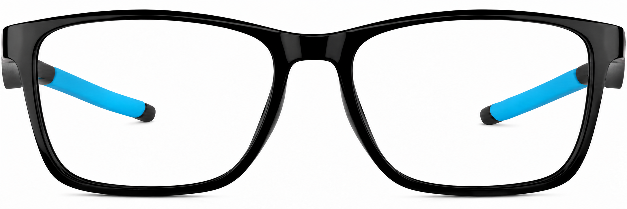 Black Rectangle Glasses · Black · reference
