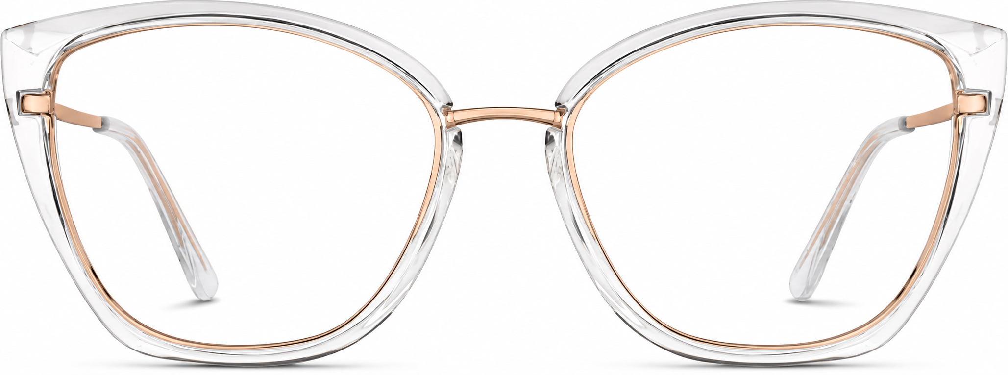 Translucent Cat-Eye Glasses · Translucent · reference