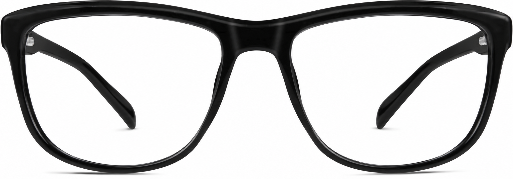Black Square Glasses · Black · reference