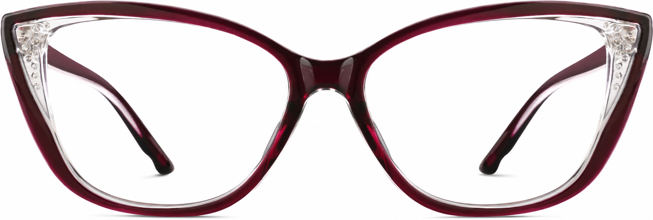 Eggplant Cat-Eye Glasses · Eggplant · reference