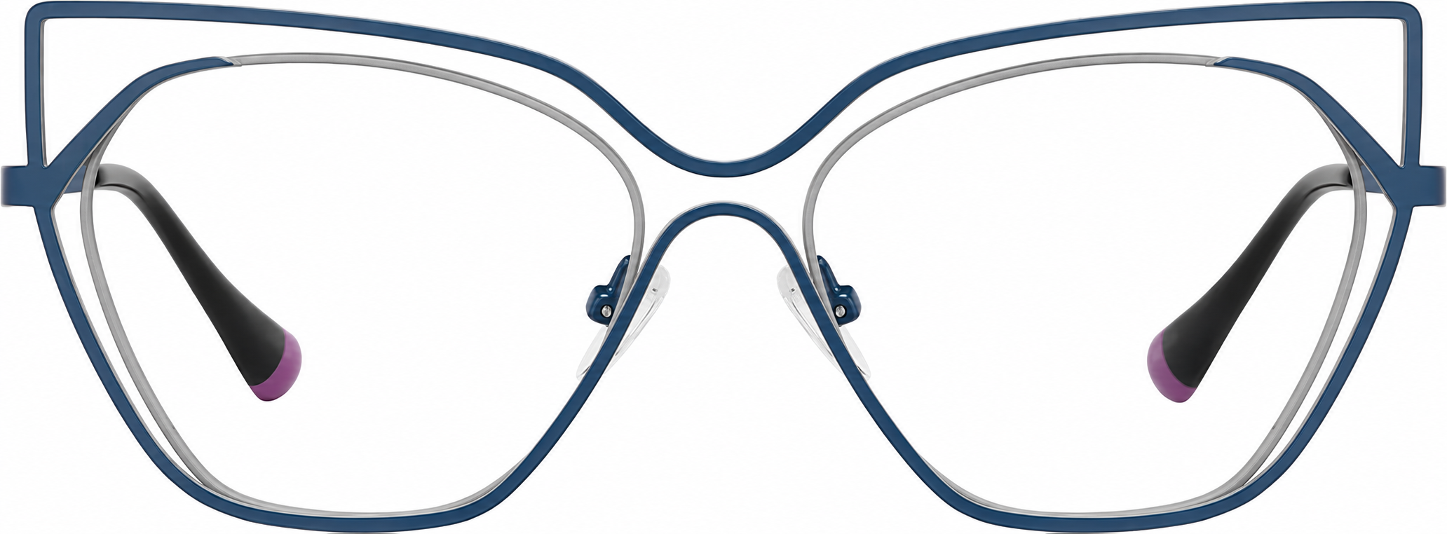 Navy Cat Eye Glasses · Navy · reference