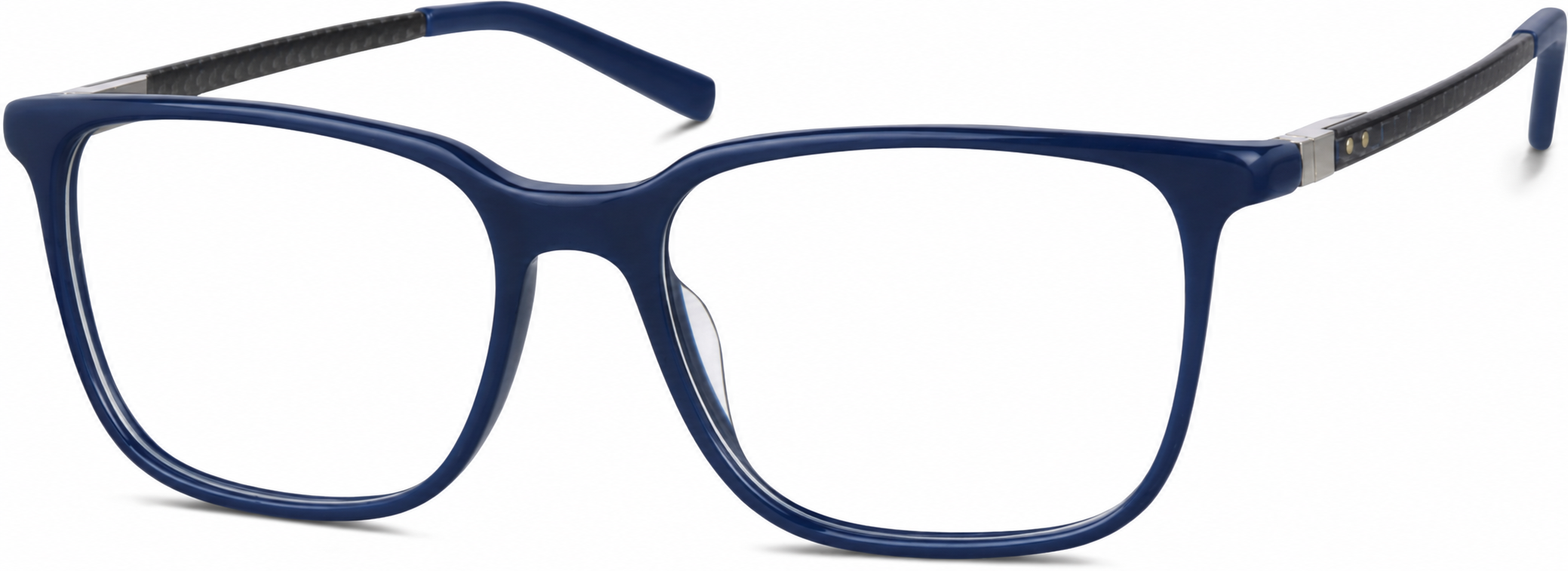 Navy Square Glasses · Navy · reference