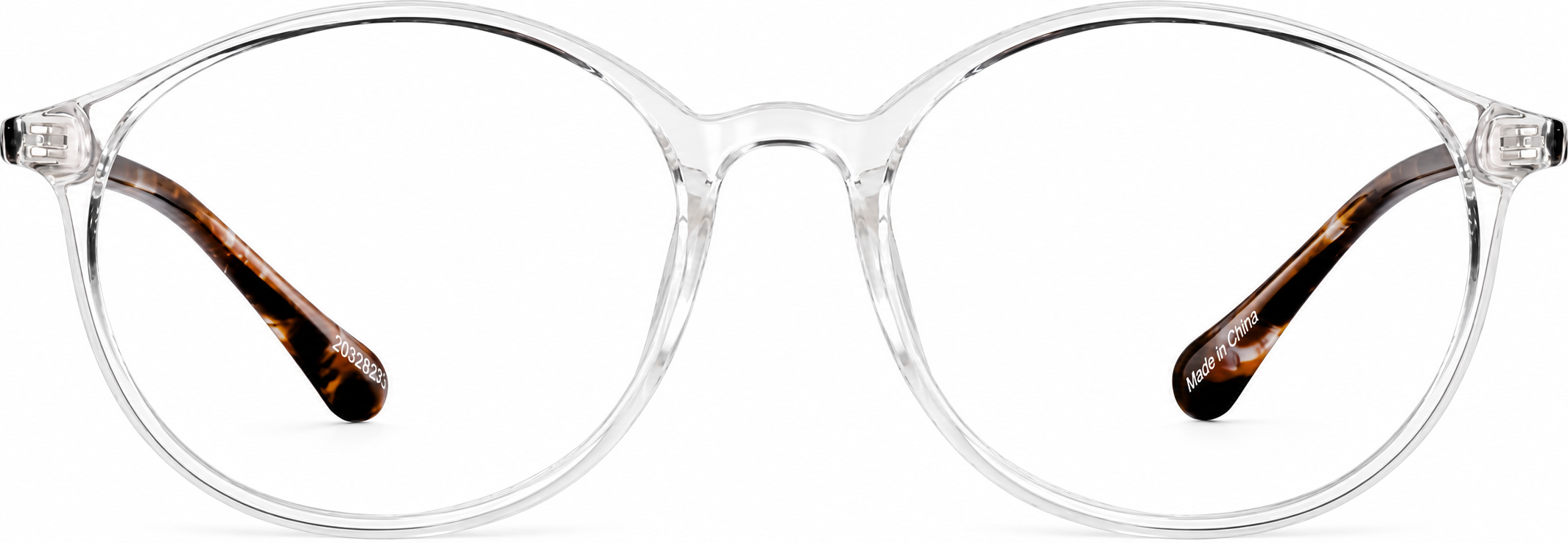 Clear Round Glasses · Clear · reference
