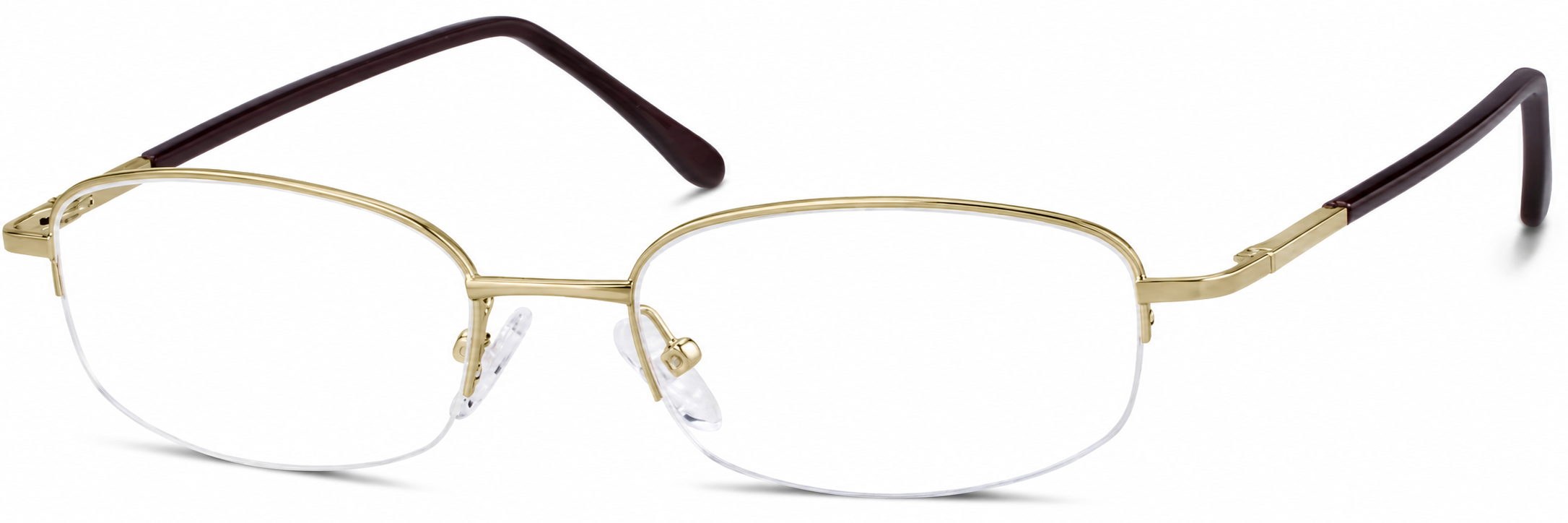 Gold Rectangle Glasses · Gold · reference