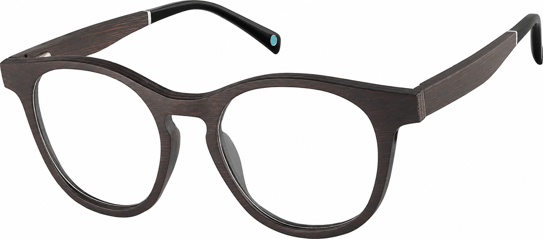Black Round Glasses · Black · reference