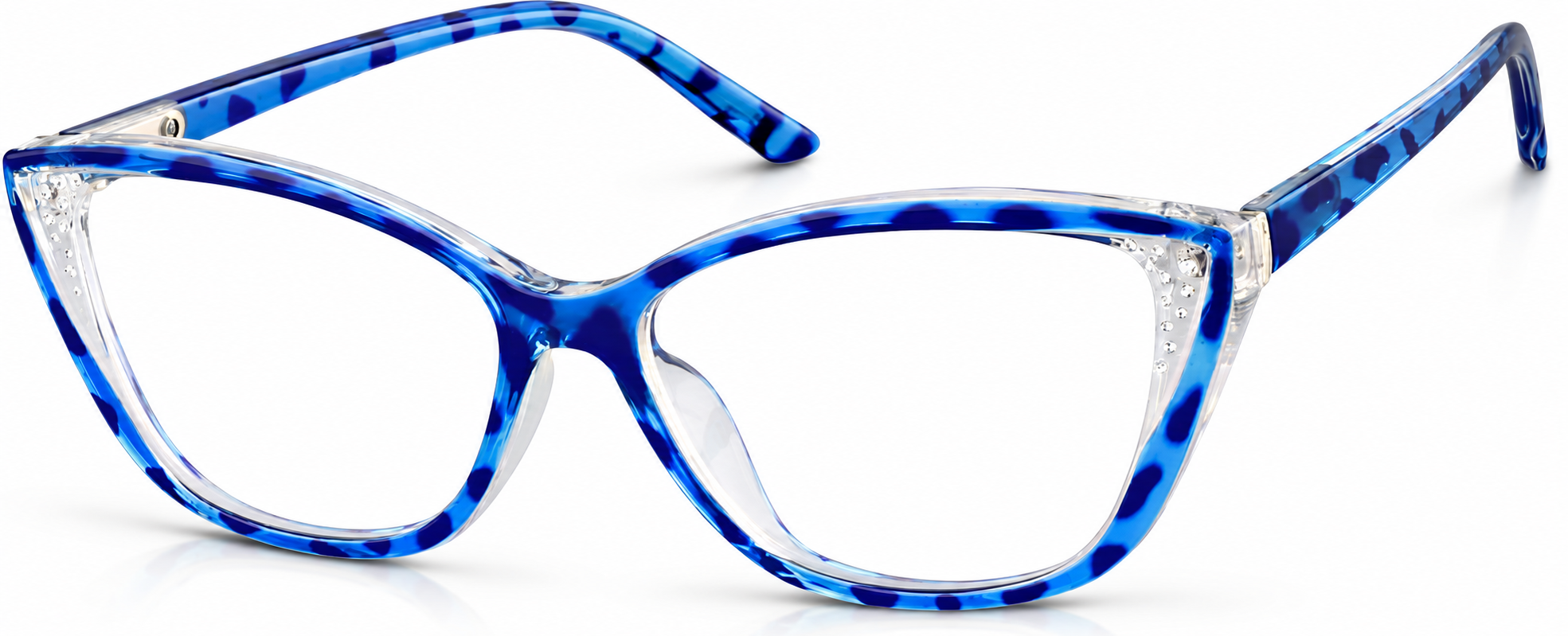 Blue Cat-Eye Glasses · Blue · reference